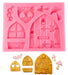 Medieval Doors and Windows Silicone Mold-5 Cavity - NY Cake | Cake Decorating & Baking Supplies