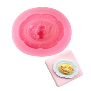 Laced Teapot Silicone Mold - Mini size - NY Cake | Cake Decorating & Baking Supplies