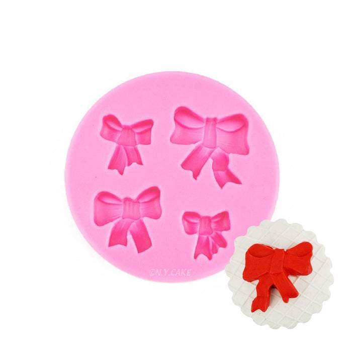 Bows Fondant Silicone Fondant Mold - NY Cake | Cake Decorating & Baking Supplies