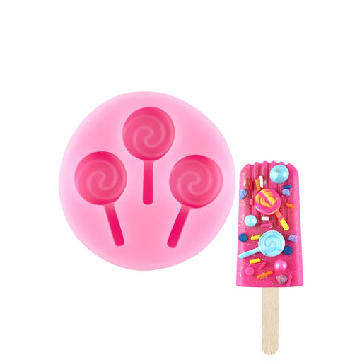 Lollipop Silicone Mold - NY Cake | Cake Decorating & Baking Supplies