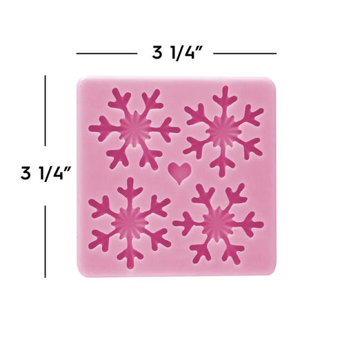 Special Snowflake Silicone Mold - NY Cake | Cake Decorating & Baking Supplies