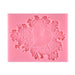 Heart Lace Silicone Fondant Mold - NY Cake | Cake Decorating & Baking Supplies