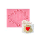 Heart Lace Silicone Fondant Mold - NY Cake | Cake Decorating & Baking Supplies