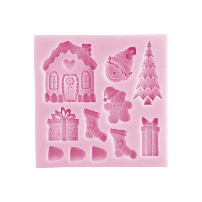 Gingerbread House Silicone Mold - NY Cake | Cake Decorating & Baking Supplies