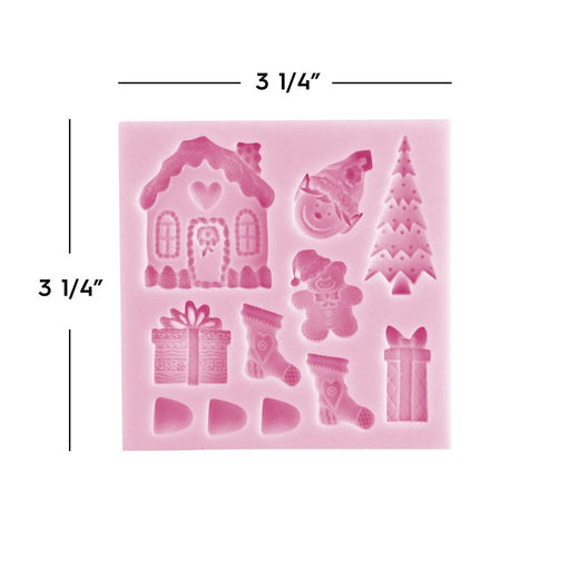 Gingerbread House Silicone Mold - NY Cake | Cake Decorating & Baking Supplies