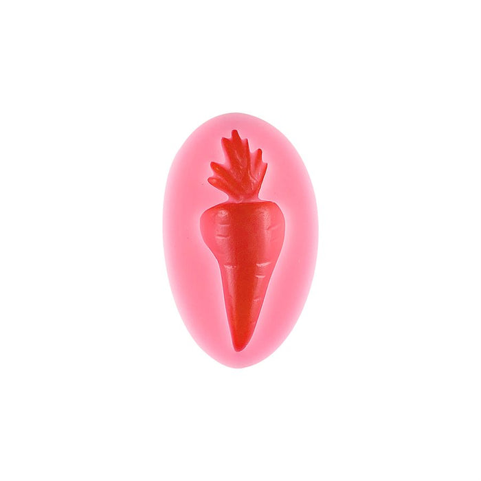 Carrots #2 Silicone Fondant Mold - NY Cake | Cake Decorating & Baking Supplies