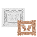 Elegant Rectangle Picture Frame Silicone Mold - NY Cake | Cake Decorating & Baking Supplies