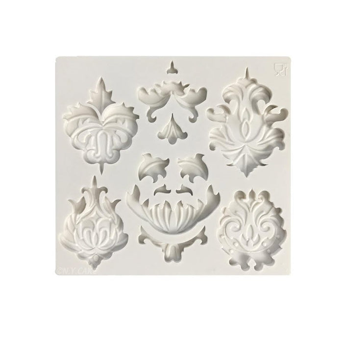 Medallions & Trims Silicone Mold - NY Cake | Cake Decorating & Baking Supplies