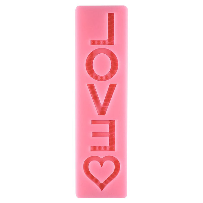 Love Letters Silicone Fondant Mold - NY Cake | Cake Decorating & Baking Supplies