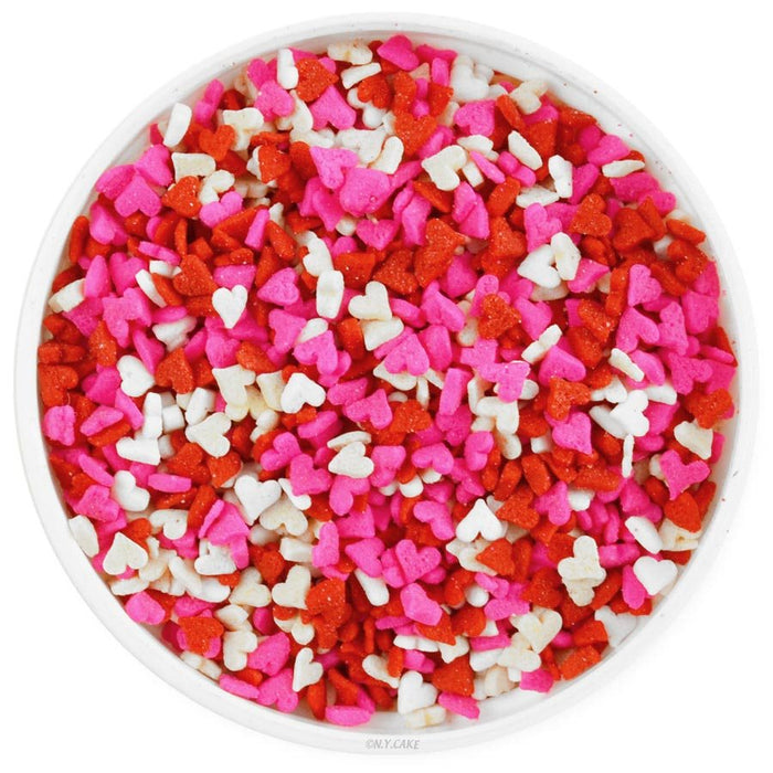 Mini Hearts Sprinkles - NY Cake | Cake Decorating & Baking Supplies