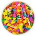 Bright Heart Shape Sprinkles - NY Cake | Cake Decorating & Baking Supplies