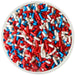 Red, White & Blue Jimmies Sprinkles - NY Cake | Cake Decorating & Baking Supplies