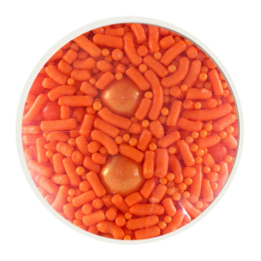 Orange Crush Sprinkle Mix 2.2 oz. - NY Cake | Cake Decorating & Baking Supplies