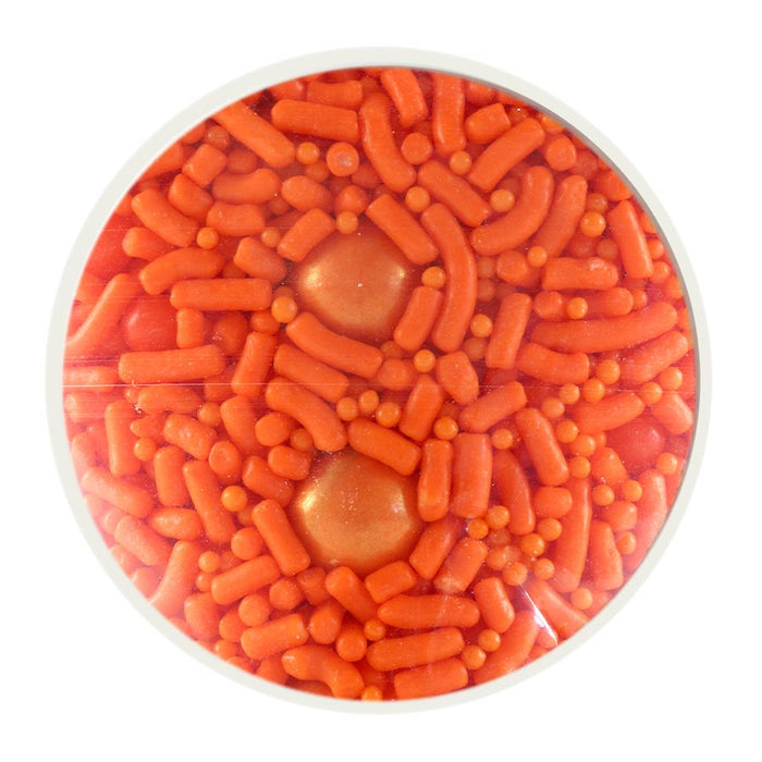 Orange Crush Sprinkle Mix 2.2 oz. - NY Cake | Cake Decorating & Baking Supplies