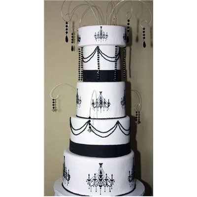 Chandelier Stencil Set - NY Cake | Cake Decorating & Baking Supplies