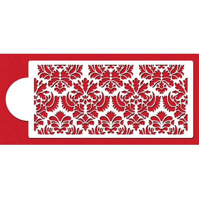 Damask Side #5 Stencil - NY Cake | Cake Decorating & Baking Supplies