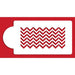 Chevron Cake Side Stencil - NY Cake | Cake Decorating & Baking Supplies