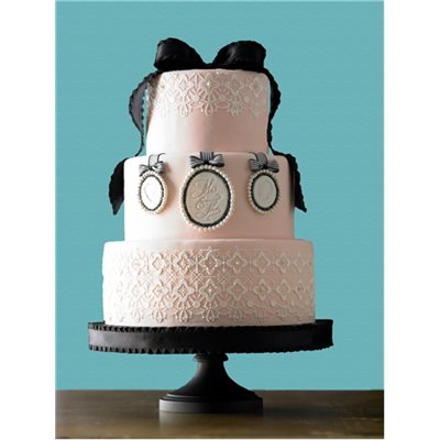 Victorian Crochet Tier #2 Stencil - NY Cake | Cake Decorating & Baking Supplies