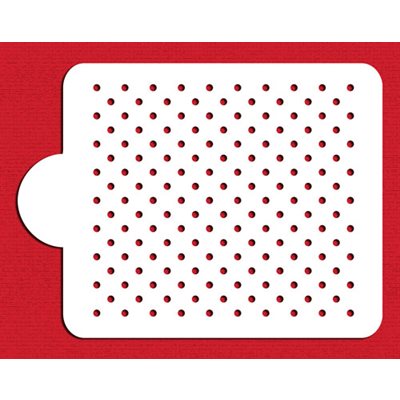 Polka Dot Stencil - NY Cake | Cake Decorating & Baking Supplies