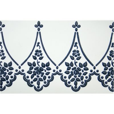 Alencon Lace Companion Stencil - NY Cake | Cake Decorating & Baking Supplies