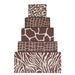 Zebra Skin Cake Stencil - NY Cake | Cake Decorating & Baking Supplies