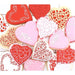 Contemporary Hearts Cookie Stencil - NY Cake | Cake Decorating & Baking Supplies