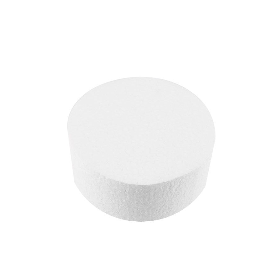 Round Styrofoam Cake Dummy - NY Cake | Cake Decorating & Baking Supplies