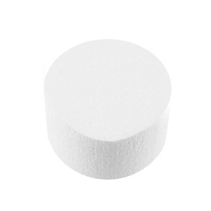 Round Styrofoam Cake Dummy - NY Cake | Cake Decorating & Baking Supplies