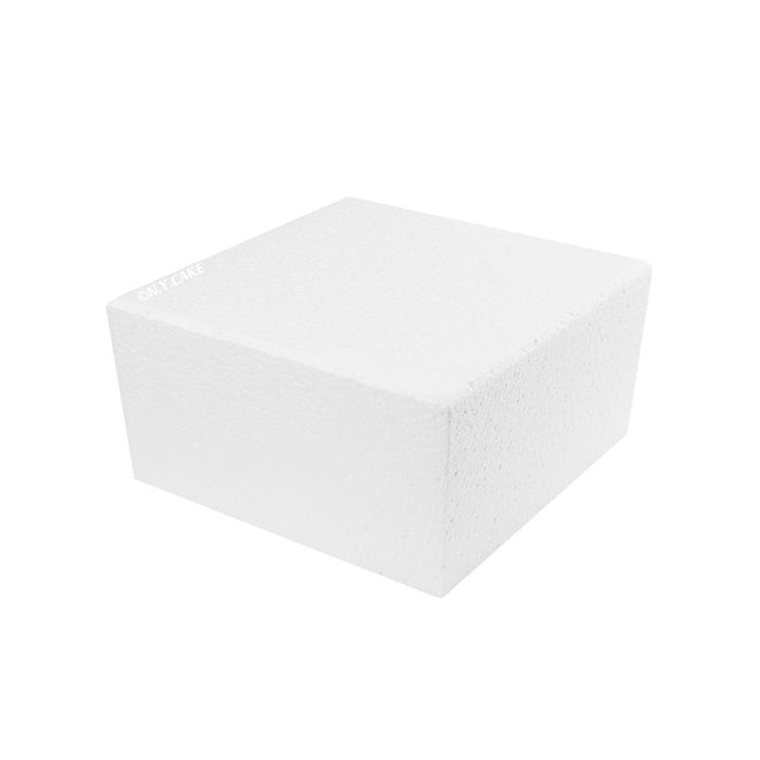 Square Styrofoam Cake Dummy - NY Cake | Cake Decorating & Baking Supplies