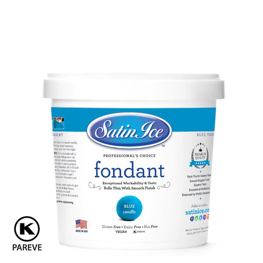 satin ice blue fondant 2 lb