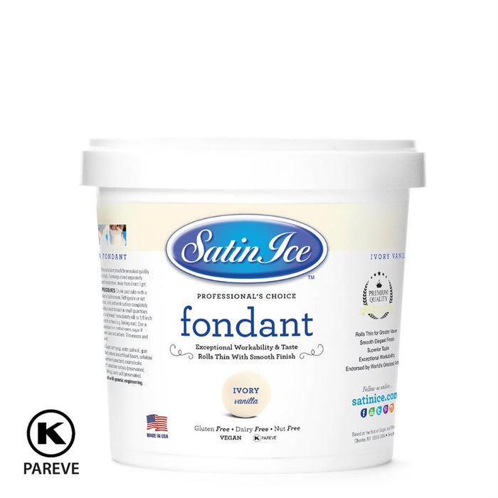 satin ice ivory fondant 2 lb