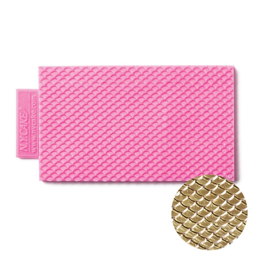 scales fondant impression mat textured cake decorating tool