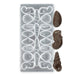 Polycarbonate chocolate mold with 20 assorted sea animal cavities for creating detailed ocean-themed chocolates, candies, and party favors.