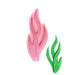 Sea Grass #1 silicone fondant mold for ocean cake decorations