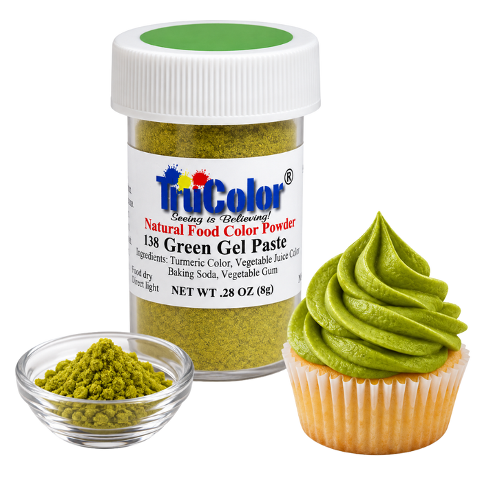 Leaf Green Gel Paste Natural Food Color 7 Grams
