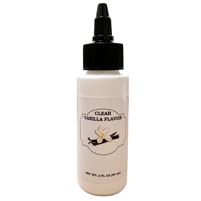 Clear Vanilla Flavor 2oz