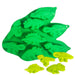 Green dinosaur silicone mold with 8 novelty dinosaur cavities for chocolate, candy, fondant, mousse, and themed baking projects by NY Cake®