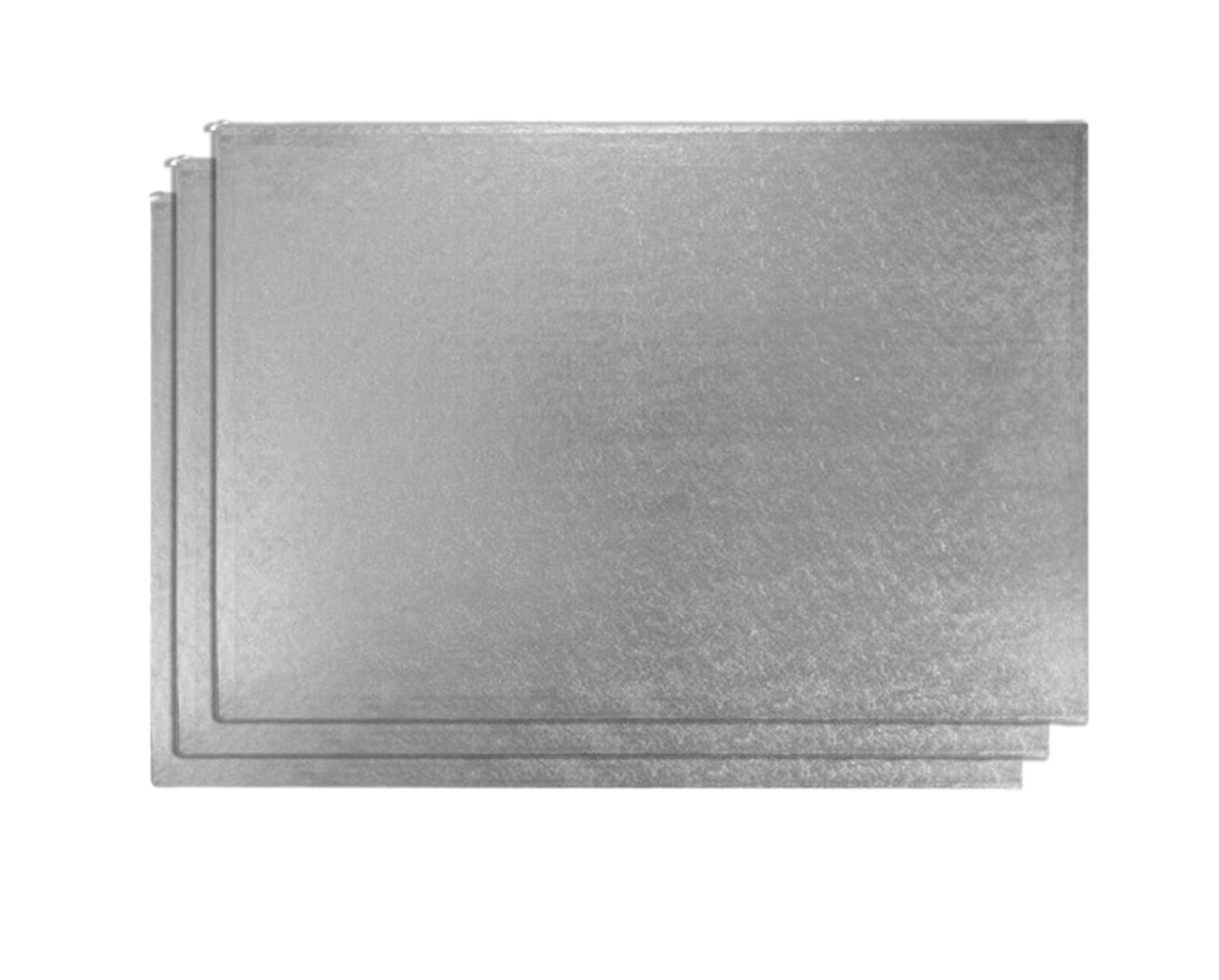 1/4 Sheet Silver Foil Cake Board Quarter Sheet Cake Drum — NYCake.com