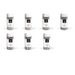 Silver dragees decorative cake pearls in 4 oz container for cake decorating, cupcake accents, dessert displays, and special occasion decorations.