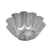 Small 3 inch aluminum brioche cake pans with fluted sides set of 25