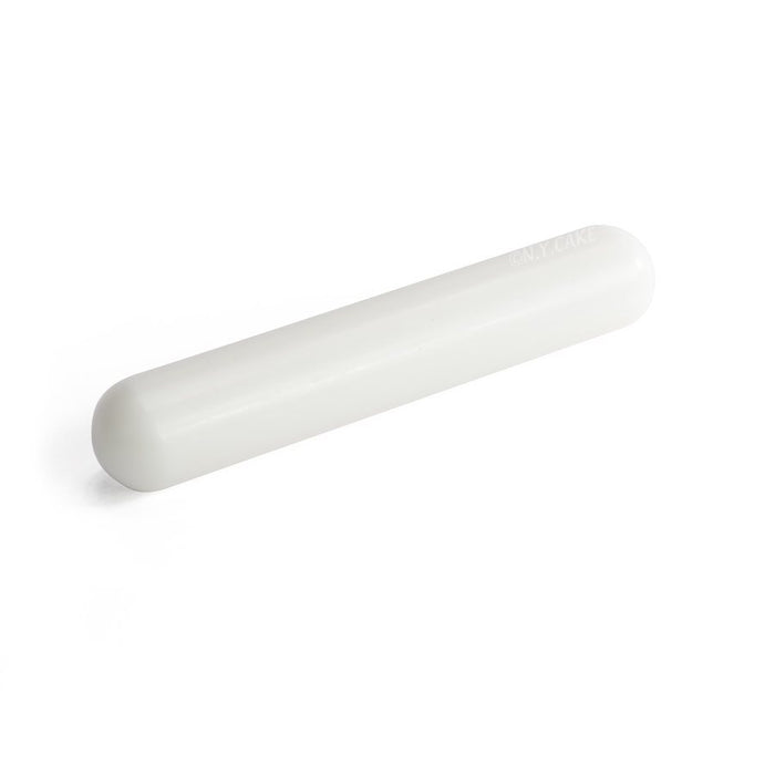 NY Cake small white polyethylene fondant rolling pin measuring 5¾ inches for fondant, gum paste, cookie dough and cake decorating