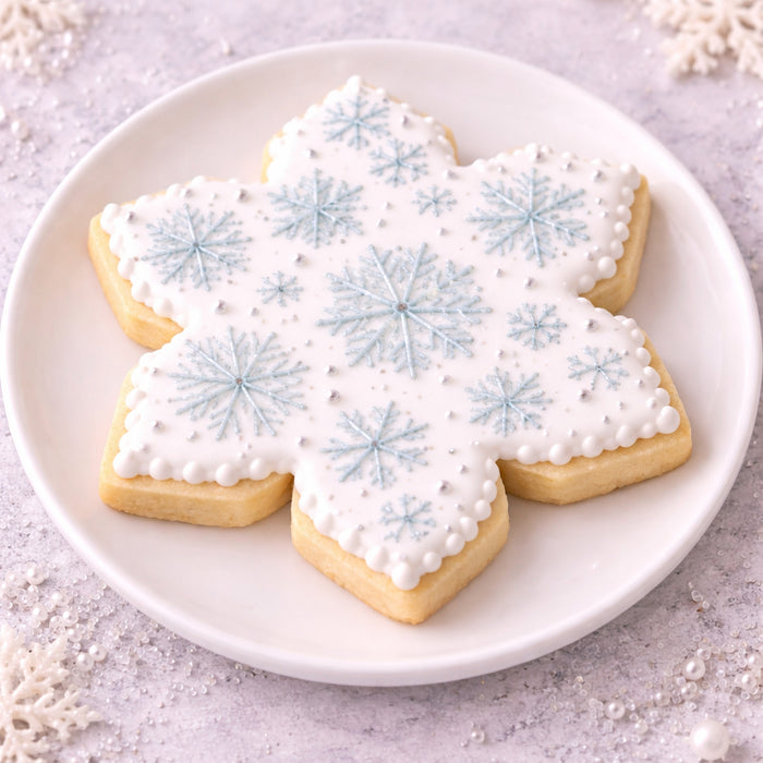 Snowflakes Cookie Stencil