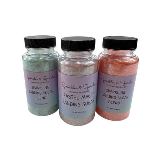 sparkling sanding sugar blend decorative baking sugar crystals