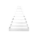 Square Styrofoam cake dummies in multiple sizes for tiered cake decorating