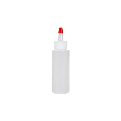 NY Cake® 4 oz plastic decorating squeeze bottle with precision tip for icing, chocolate, sauces and cake decorating