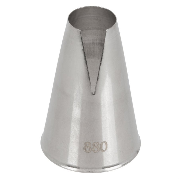 Ateco #880 St. Honoré stainless steel piping tip for cake and pastry decorating