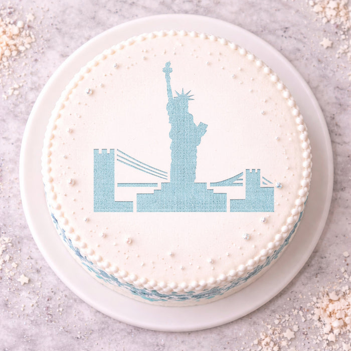 Statue of Liberty Cookie Stencil By Designer Stencils
