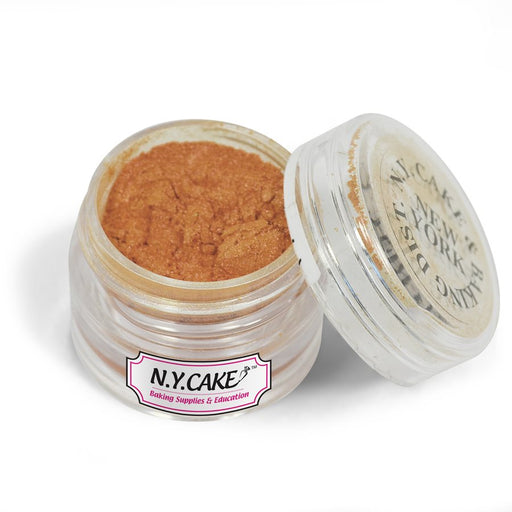 Sunset Luster Dust 4 gram jar for cake decorating and fondant