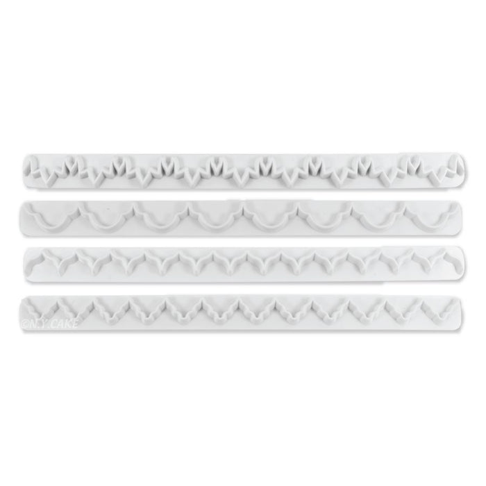 swag fondant embosser set draped cake border decorating tool