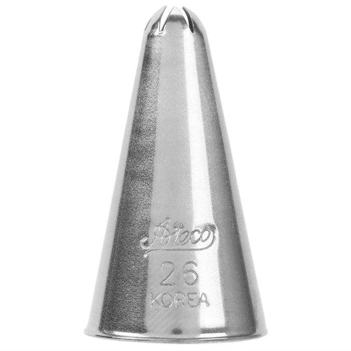 Standard Tip Closed Star No. 26 By Ateco - NY Cake | Cake Decorating & Baking Supplies